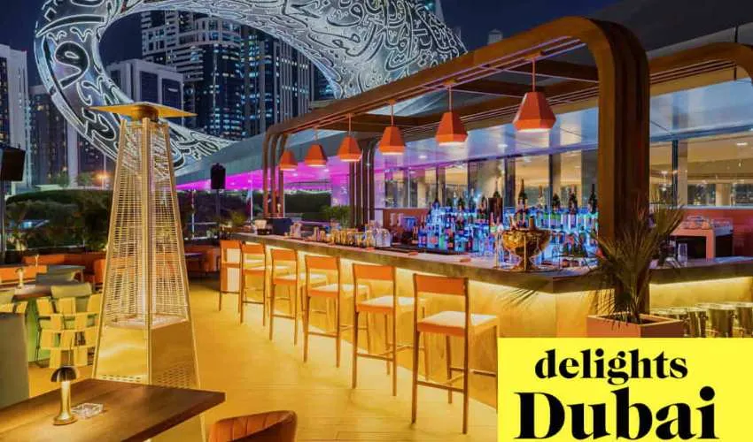 The Original Rooftop Lounge. Dining, Dubai